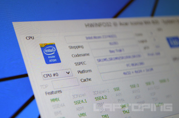 Intel Atom Bay Trail Processor