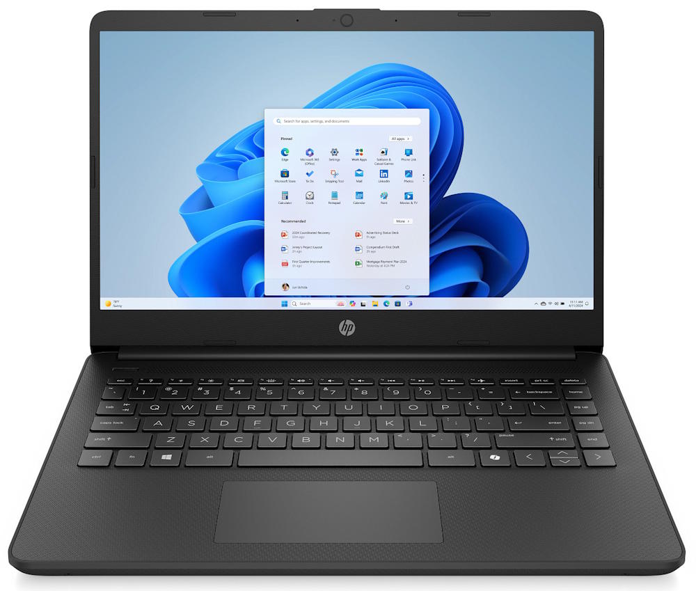 HP 14-dq6017nr Laptop Front