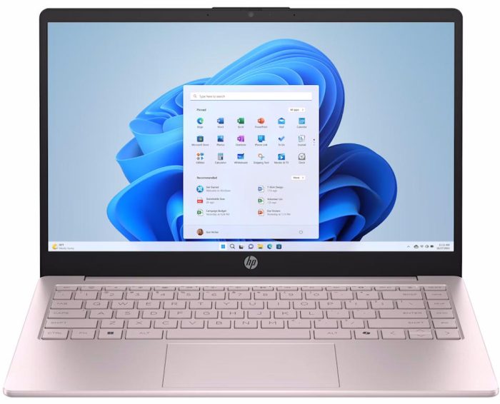 HP Stream 14 Affordable Windows Laptop (Intel N150, 4GB 128GB, 12-mo. Microsoft 365), 14-ep2011wm